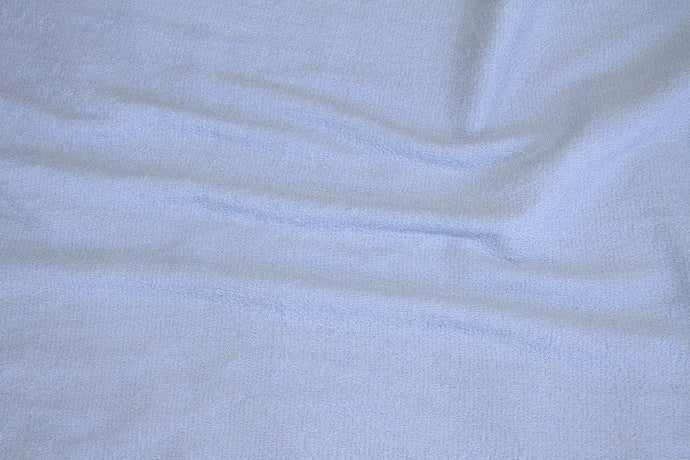 Blue Terry Cloth - WHOLESALE FABRIC - 15 Yard Bolt