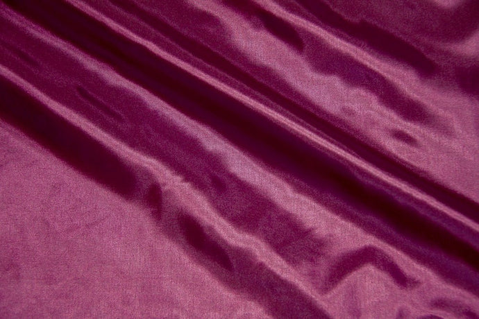Burgundy China Silk Lining Fabric