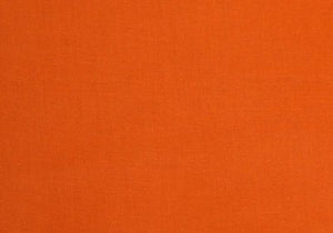 Orange 100% Cotton Harvest Broadcloth - WHOLESALE FABRIC - 20 Yard Bolt