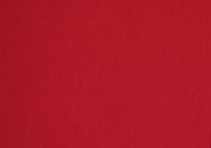 Dark Red Polycotton Liberty Broadcloth - WHOLESALE FABRIC - 20 Yard Bolt