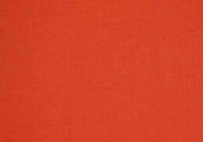 Orange Polycotton Liberty Broadcloth Fabric