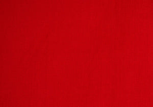 Red Polycotton Liberty Broadcloth Fabric