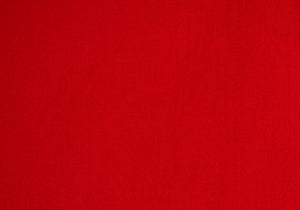 Red Polycotton Liberty Broadcloth - WHOLESALE FABRIC - 20 Yard Bolt