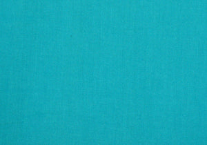 Turquoise Polycotton Liberty Broadcloth Fabric