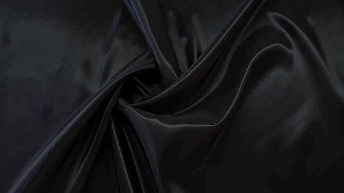 Black Two Tone Taffeta Fabric