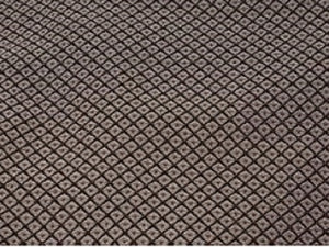 Discount Fabric JACQUARD Chocolate Diamond Upholstery & Drapery