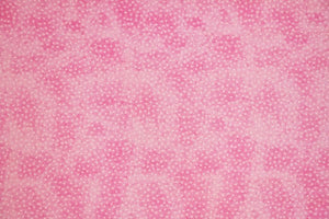 Dotted Pink Double Napped Flannel