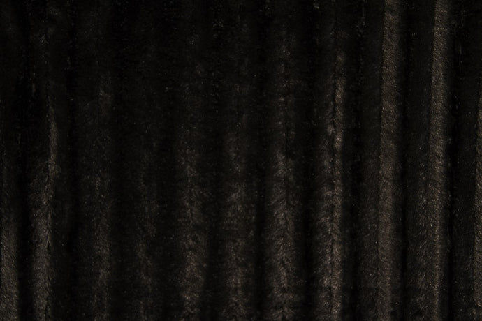 Faux Fur Black MINK Fabric