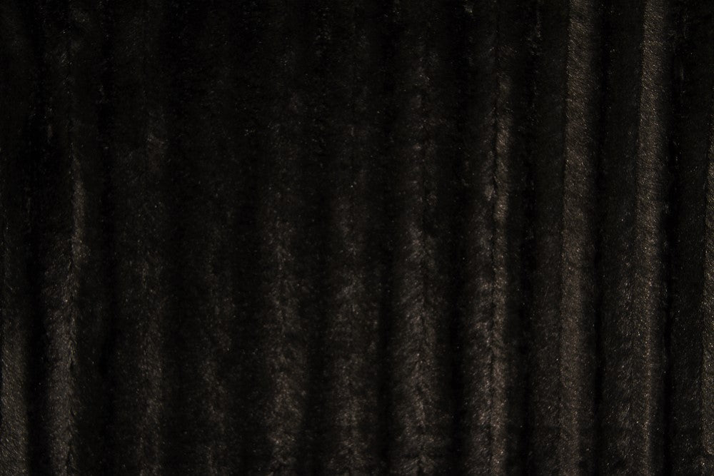 Faux Fur Black MINK Fabric
