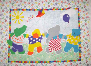 Spring Dance 100% Cotton Baby Panel Fabric