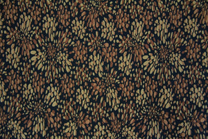 Brown & Tan Pebble Splash Koshibo Fabric