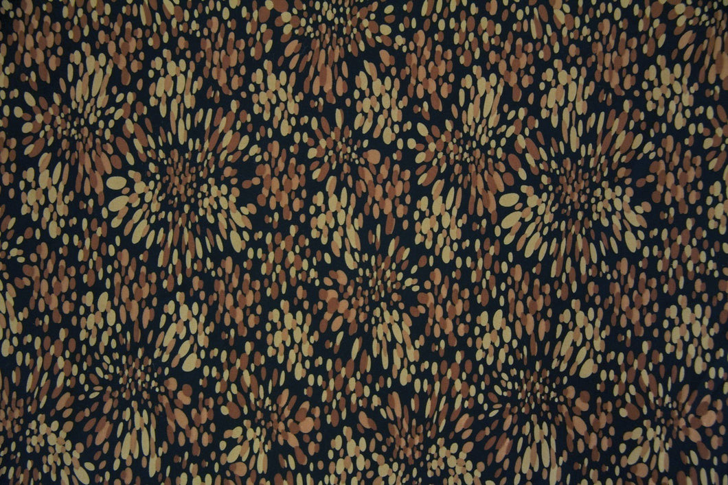 Brown & Tan Pebble Splash Koshibo Fabric