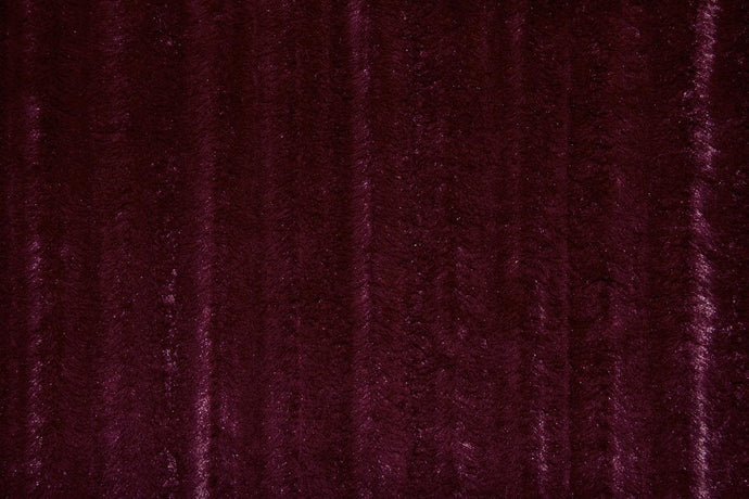 Faux Fur Burgundy MINK Fabric