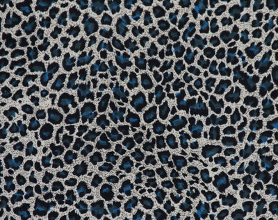 Teal/Black on Ivory Corduroy