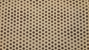 Discount Fabric JACQUARD Cream, Brown & Tan Geometric Drapery