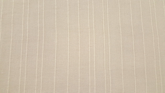 Discount Fabric OPEN WEAVE DRAPERY Cream Stripe