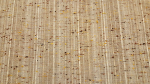 Discount Fabric OPEN WEAVE DRAPERY Rustic Stripe