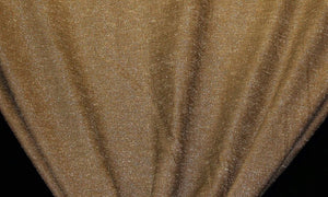 Discount Fabric OPEN WEAVE DRAPERY Gold & Ivory Sand