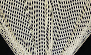 Discount Fabric OPEN WEAVE DRAPERY Bone Honeycomb