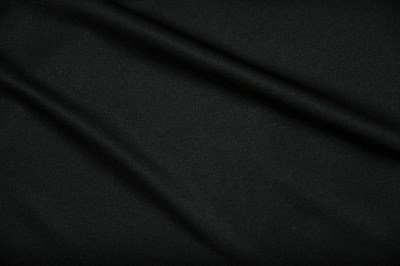 Black Scuba Knit - WHOLESALE FABRIC - 15 Yard Bolt