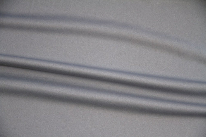 Frost Grey Scuba Knit - WHOLESALE FABRIC - 15 Yard Bolt