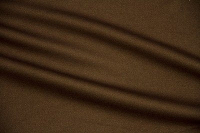 Dark Brown Scuba Knit - WHOLESALE FABRIC - 15 Yard Bolt