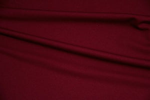 Burgundy Scuba Knit Fabric