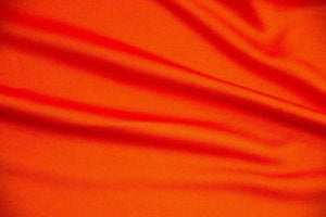 Orange Scuba Knit Fabric