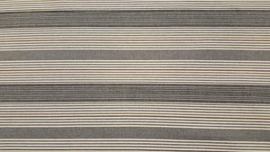 Discount Fabric DRAPERY Gray, Tan, Brown & Oatmeal Stripe