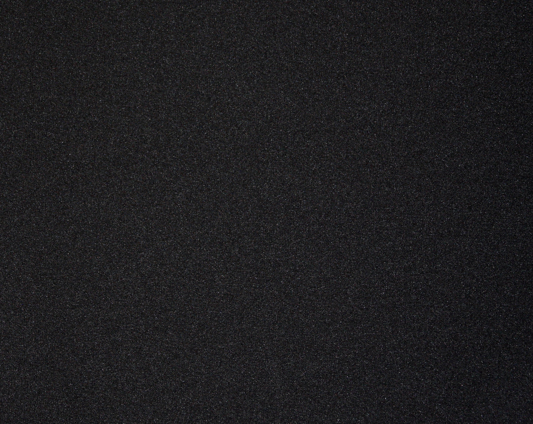 Black Double Knit - WHOLESALE FABRIC - 15 Yard Bolt