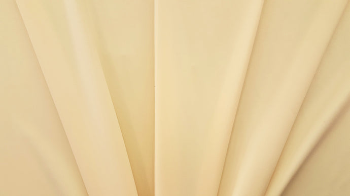 Discount Fabric ANTIQUE SATIN Pale Yellow Solid Drapery