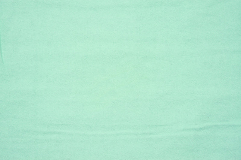 Mint Green Double Napped Flannel