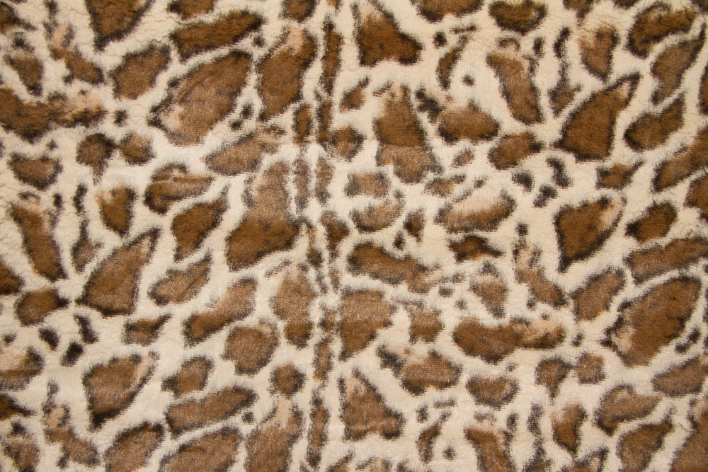 Safari Minky Fabric--Giraffe