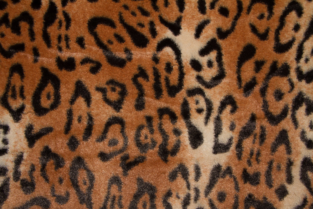 Safari Minky Fabric--Jaguar