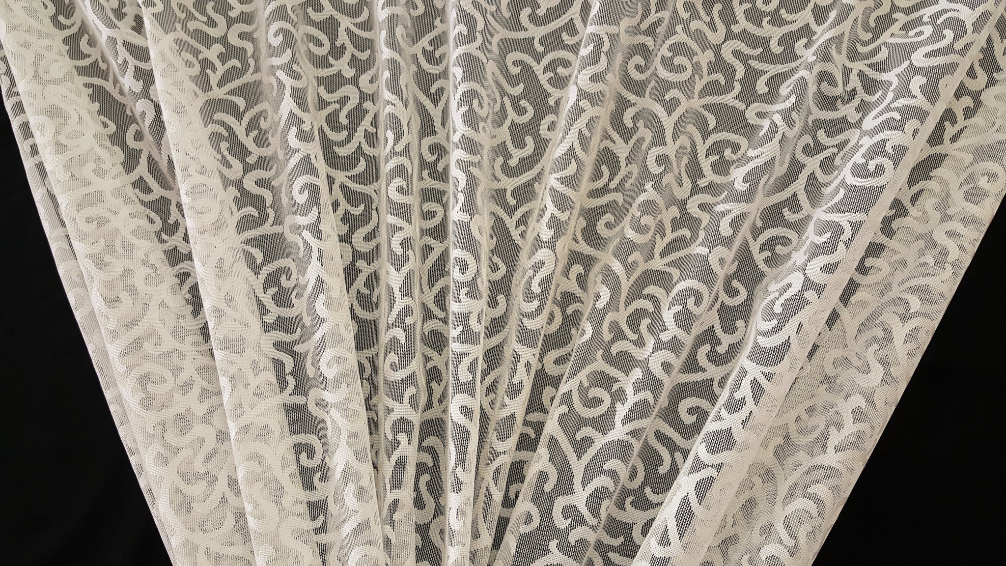 Scroll lace fabric deals