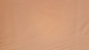 Discount Fabric DRAPERY - 19 1/4" Wide - Peach Ribbed Satin