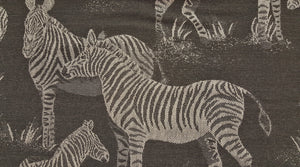 Discount Fabric JACQUARD - 7" Wide - Zebra Brocade Drapery