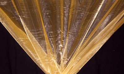 Light Gold Organza Fabric