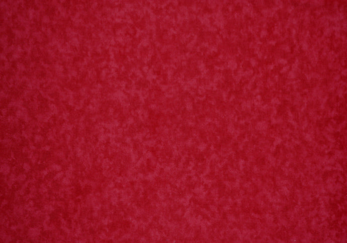 Red 100% Cotton Blender Fabric