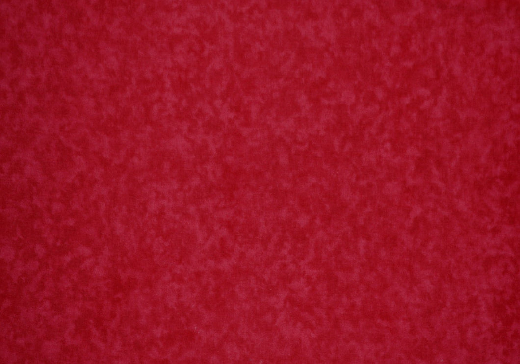 Red 100% Cotton Blender - WHOLESALE FABRIC - 15 Yard Bolt