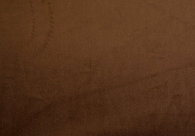 Brown Minky Solid Fabric