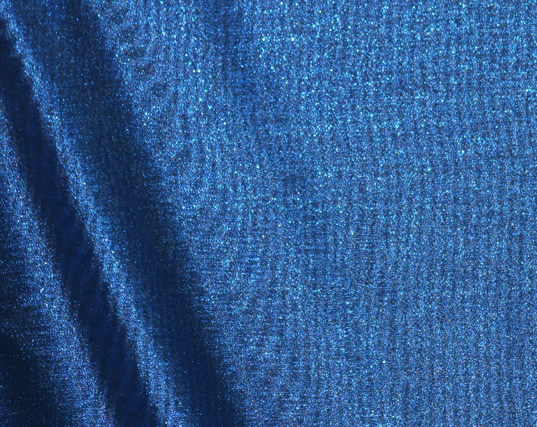 Royal Metallic Tissue Illusion Fabric
