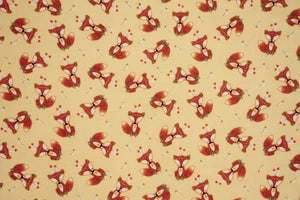 Little Fox Double Napped Flannel