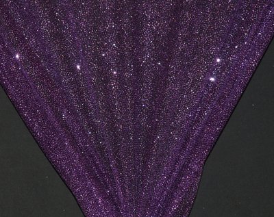 Plum Sparkle Glitter Tulle - WHOLESALE FABRIC - 15 Yard Bolt