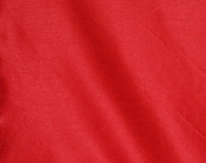 Red Dupioni Fabric