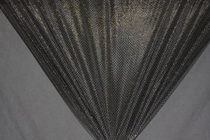 Black Dot Sequin Knit Fabric