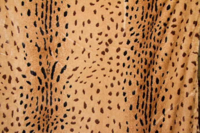 Safari Minky Fabric--Serval