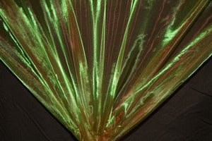 Green Red Organza - WHOLESALE FABRIC - 55 Yard Bolt