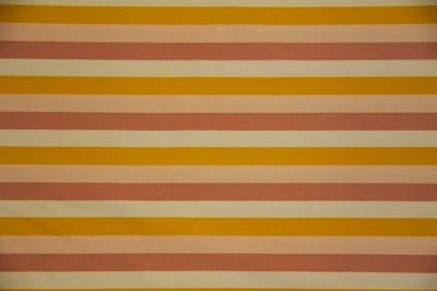 Gold/Peach/Tan/Ivory Striped Nylon Spandex Fabric