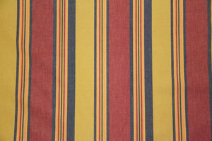 58" Multi-Stripe Poly/Cotton Fabric
